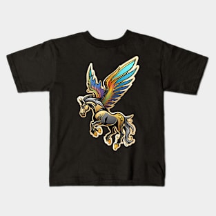 Bunter Pegasus Kids T-Shirt